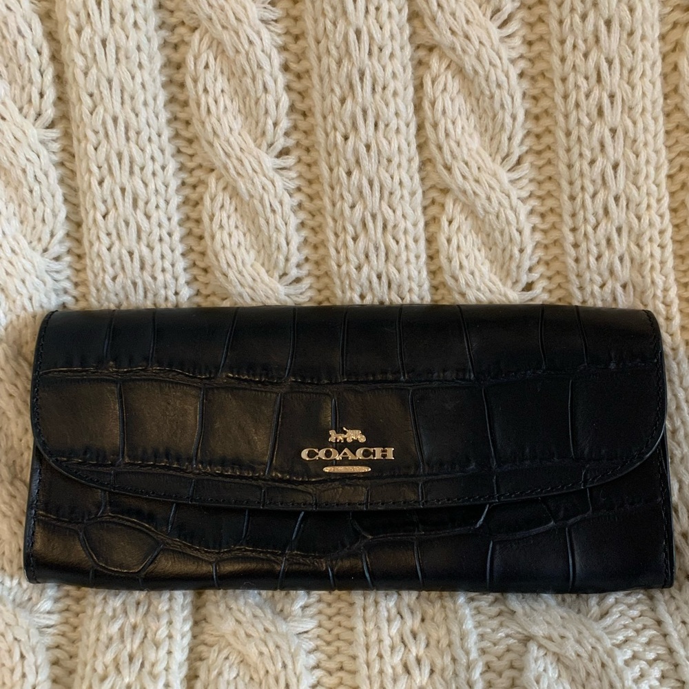 Coach Wallet croco